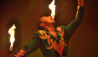 Feuerartistik in Flensburg Feuerartistik in Flensburg